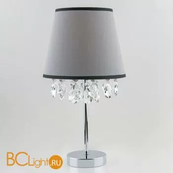 Настольная лампа Eurosvet Opera 01036/1 хром/прозрачный хрусталь Strotskis