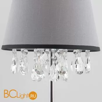 Настольная лампа Eurosvet Opera 01036/1 хром/прозрачный хрусталь Strotskis - Фото 2