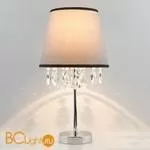 Настольная лампа Eurosvet Opera 01036/1 хром/прозрачный хрусталь Strotskis - Фото 0