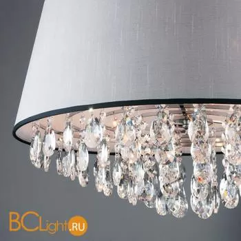 Подвесной светильник Eurosvet Opera 10092/5 хром/прозрачный хрусталь Strotskis - Фото 3