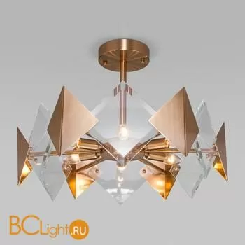 Люстра Eurosvet Origami 60121/6 латунь - Фото 0