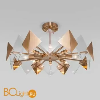 Люстра Eurosvet Origami 60121/8 латунь - Фото 0