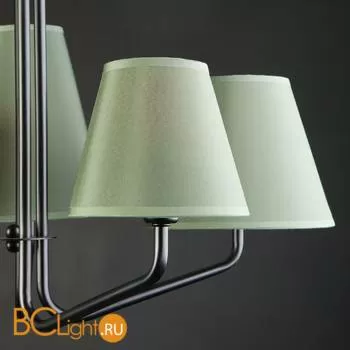 Потолочно-подвесная люстра Eurosvet Ornato 70074/5 черный - Фото 9