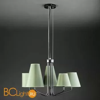 Потолочно-подвесная люстра Eurosvet Ornato 70074/5 черный - Фото 3