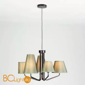 Потолочно-подвесная люстра Eurosvet Ornato 70074/5 черный - Фото 1