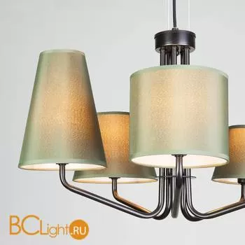 Потолочно-подвесная люстра Eurosvet Ornato 70074/5 черный - Фото 4