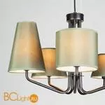 Потолочно-подвесная люстра Eurosvet Ornato 70074/5 черный - Фото 4