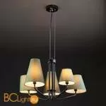 Потолочно-подвесная люстра Eurosvet Ornato 70074/5 черный - Фото 2