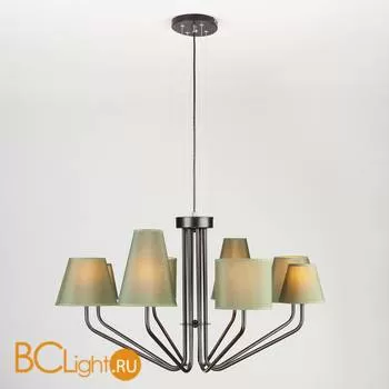 Потолочно-подвесная люстра Eurosvet Ornato 70074/8 черный - Фото 4