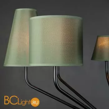 Потолочно-подвесная люстра Eurosvet Ornato 70074/8 черный - Фото 5