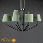 Потолочно-подвесная люстра Eurosvet Ornato 70074/8 черный