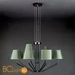 Потолочно-подвесная люстра Eurosvet Ornato 70074/8 черный - Фото 3