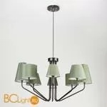 Потолочно-подвесная люстра Eurosvet Ornato 70074/8 черный - Фото 0