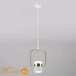 Подвесной светильник Eurosvet Oskar 50165/1 LED золото / белый - Фото 0