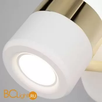 Настенный светильник Eurosvet Oskar 20165/1 LED золото / белый - Фото 1