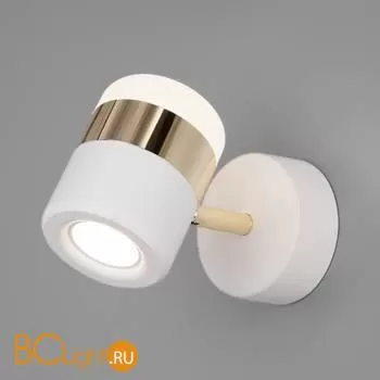 Настенный светильник Eurosvet Oskar 20165/1 LED золото / белый