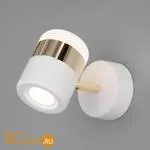 Настенный светильник Eurosvet Oskar 20165/1 LED золото / белый