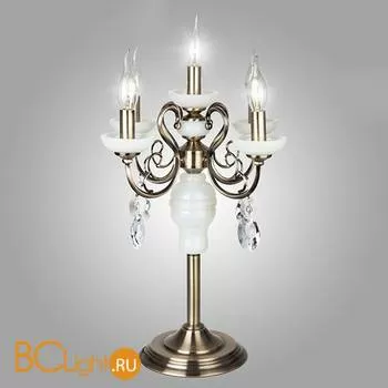 Настольная лампа Eurosvet Ostin 60055/5 античная бронза