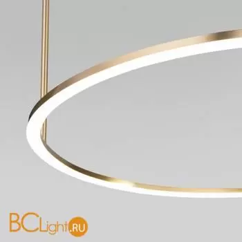 Подвесной светильник Eurosvet Over new 90323/1 латунь a064962 - Фото 0