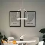 Подвесной светильник Eurosvet Over new 90322/1 белый a064957 - Фото 3