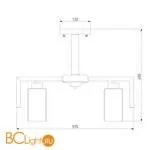 Люстра Eurosvet Palio 70126/6 черный - Фото 1