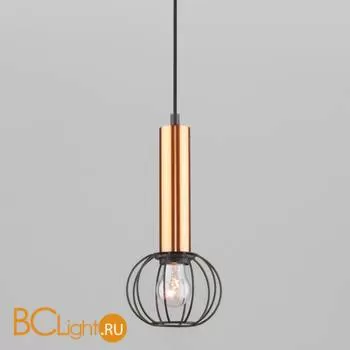 Подвесной светильник Eurosvet Parker 50178/1 черный/бронза
