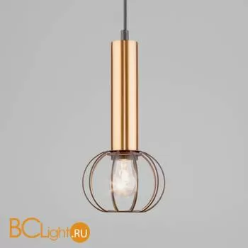 Подвесной светильник Eurosvet Parker 50178/1 черный/бронза - Фото 2