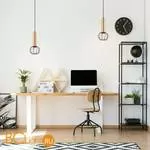 Подвесной светильник Eurosvet Parker 50178/1 черный/бронза - Фото 1