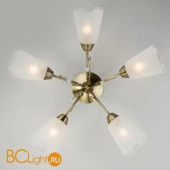 Потолочная люстра Eurosvet Patrice 30150/5 античная бронза - Фото 0