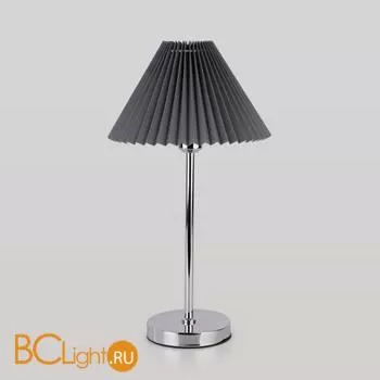 Настольная лампа Eurosvet Peony 01132/1 хром/графит a059043 - Фото 0