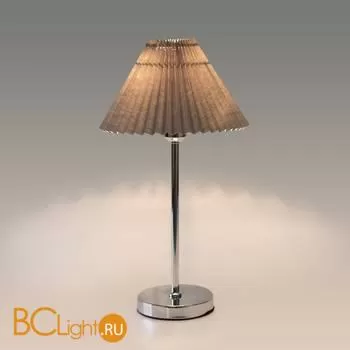 Настольная лампа Eurosvet Peony 01132/1 хром/графит a059043 - Фото 1