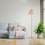 Торшер Eurosvet Peony 01133/1 хром/серый a059036 - Фото 2