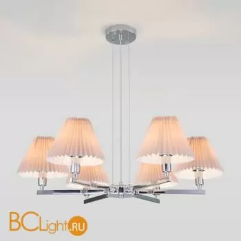 Люстра Eurosvet Peony 60136/6 хром/серый a059038 - Фото 0