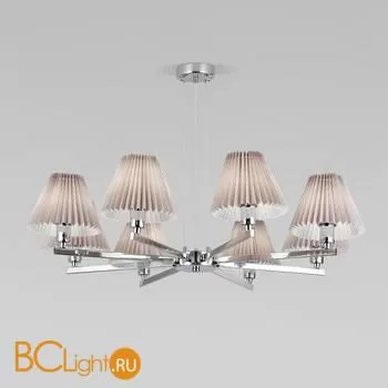 Люстра Eurosvet Peony 60136/8 хром/серый a059039
