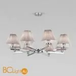 Люстра Eurosvet Peony 60136/8 хром/серый a059039