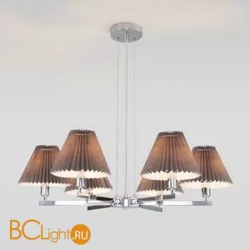 Люстра Eurosvet Peony 60136/6 хром/графит a059041