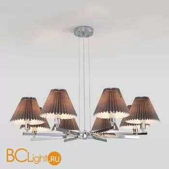 Люстра Eurosvet Peony 60136/8 хром/графит a059042