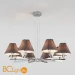 Люстра Eurosvet Peony 60136/8 хром/графит a059042