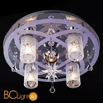 Потолочная люстра Eurosvet Персей 70202/5 хром