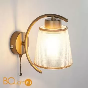 Бра Eurosvet Phortos 60075/1 античная бронза - Фото 1