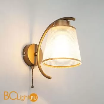 Бра Eurosvet Phortos 60075/1 античная бронза - Фото 0