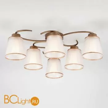 Потолочная люстра Eurosvet Phortos 60075/6 античная бронза