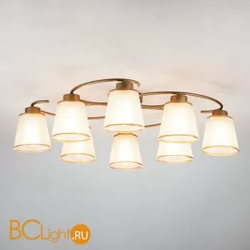 Потолочная люстра Eurosvet Phortos 60075/8 античная бронза - Фото 0