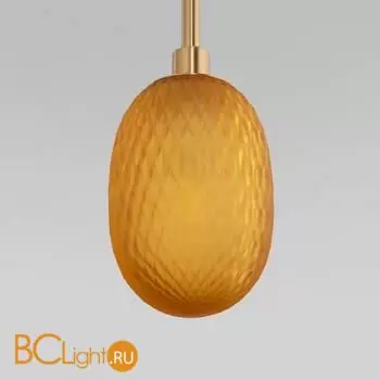 Подвесной светильник Eurosvet Pineapple new 50266/1 янтарный a066525 - Фото 0