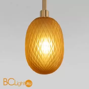 Подвесной светильник Eurosvet Pineapple new 50266 дымчатый/прозрачный/янтарный a066528 - Фото 0