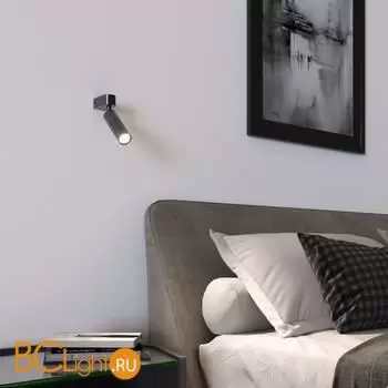 Настенный светильник Eurosvet Pitch new 20143/1 LED черный жемчуг a063186 - Фото 2