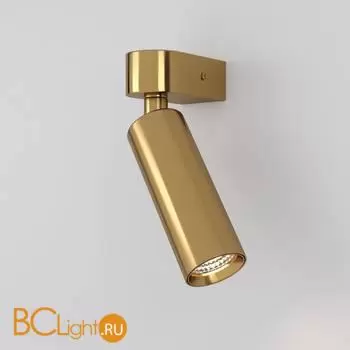 Настенный светильник Eurosvet Pitch new 20143/1 LED латунь a063187 - Фото 0