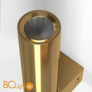 Бра Eurosvet Pitch 40020/1 LED латунь a061310 - Фото 0