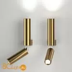 Бра Eurosvet Pitch 40020/1 LED латунь a061310 - Фото 1