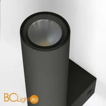 Бра Eurosvet Pitch 40020/1 LED черный/латунь a061312 - Фото 0